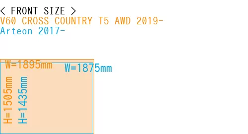 #V60 CROSS COUNTRY T5 AWD 2019- + Arteon 2017-